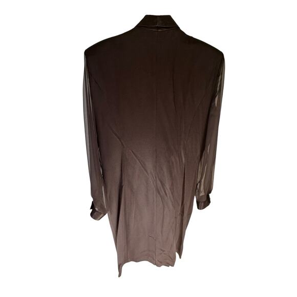 Vintage Danny & Nicole Women's Plus 16 Power 80s Double Breasted Blazer Dress - Picture 12 of 16